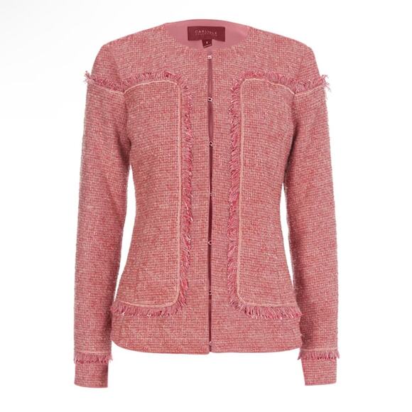 Carlisle Pink Musee Jacket Size 10 - Picture 1 of 13
